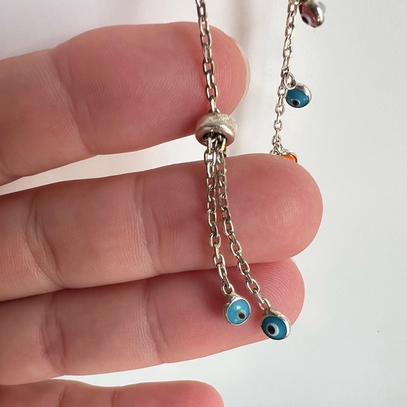 Evil Eye Sterling Silver .925 Bracelet by
Cynthia Rowley - Picture 4 of 6